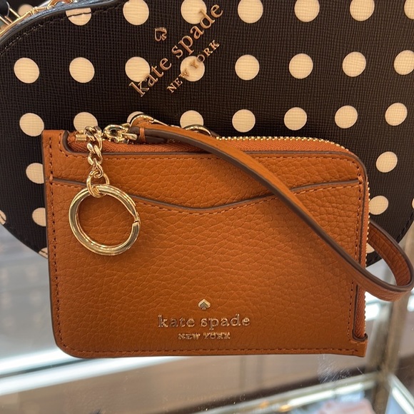 Kate Spade Leila Small Card Holder Wristlet
WARM GINGERBREAD - Picture 16 of 16